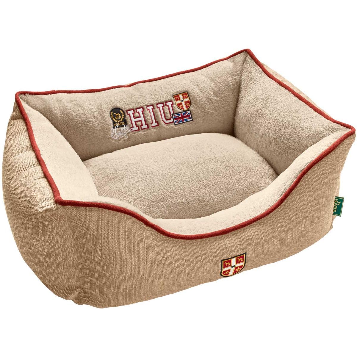 HUNTER Dog Sofa University, Small, 60 x 40 cm, Tan/Brown