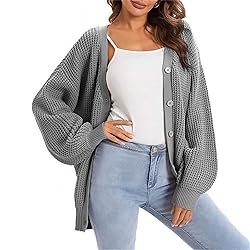 ADJHDFH Long Sweater Cardigan Women Womens Sweaters