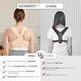 Vicorrect Posture Corrector for Women and Men, Adjustable Upper Back view 4