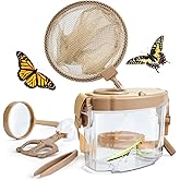 Montessori Mama Kids' Bug Catching Kit - Complete Insect Exploration Set with Habitat, Extendable Net, Magnifying Tools & Carry Strap - Educational Outdoor Adventure Gift
