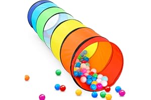 Tunnels for Kids to Crawl Through Pop Up Kids Play Tunnel for Toddlers Infant Children or Pets with Breathable Mesh Collapsib