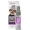 SENTRY PET Care Sentry Calming Spray for Dogs, Uses Pheromones to Reduce Stress, Easy Spray Application, Helps Dogs with Separation, Travel, Loud Noises, and Anxiety, Packaging May Vary