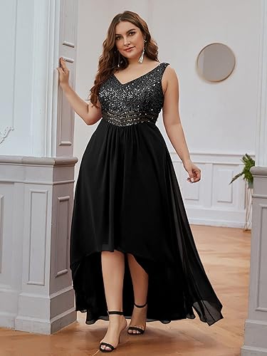 empire waist black tie dress