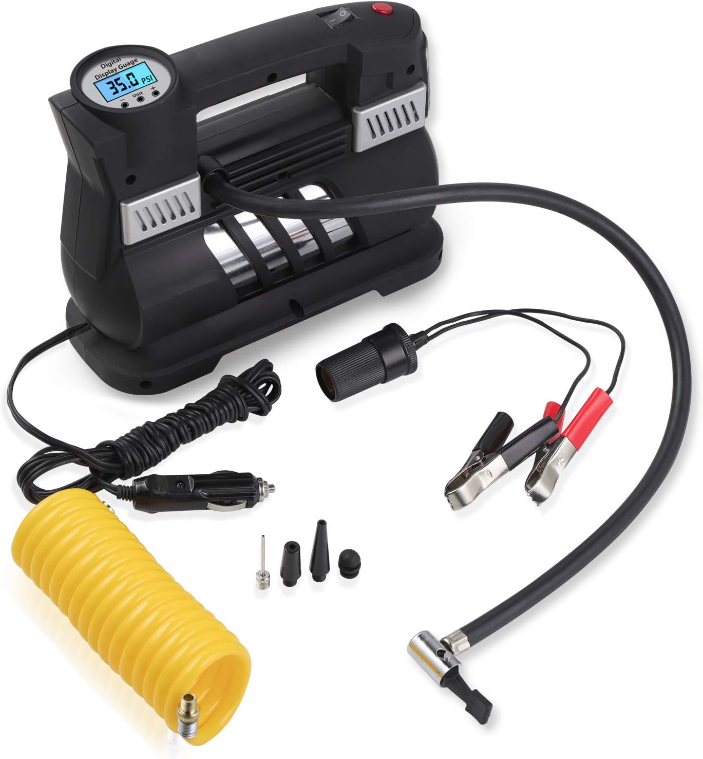 Portable tire inflator. Oxford inflator.