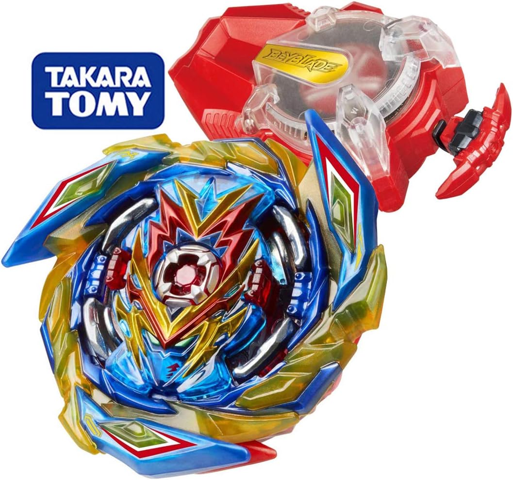 Amazon Com Beyb Ade Burst Super King B 163 Booster Brave Valkyrie Ev 2a Beyb Ades Stater Set High Performance Battling Tops B 165 New Bey Launcher Red Toys Games