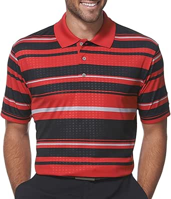 Short PGA TOUR Homme Taille 36, Coupe Régulière, Motif écossais Bleu Et Gris, Idéal Pour Le Golf Ou Le Quotidien