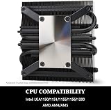 Thermalright AXP90 X53 Black Low Profile ITX CPU Air Cooler 53mm AM4 AM5 1700 view 5