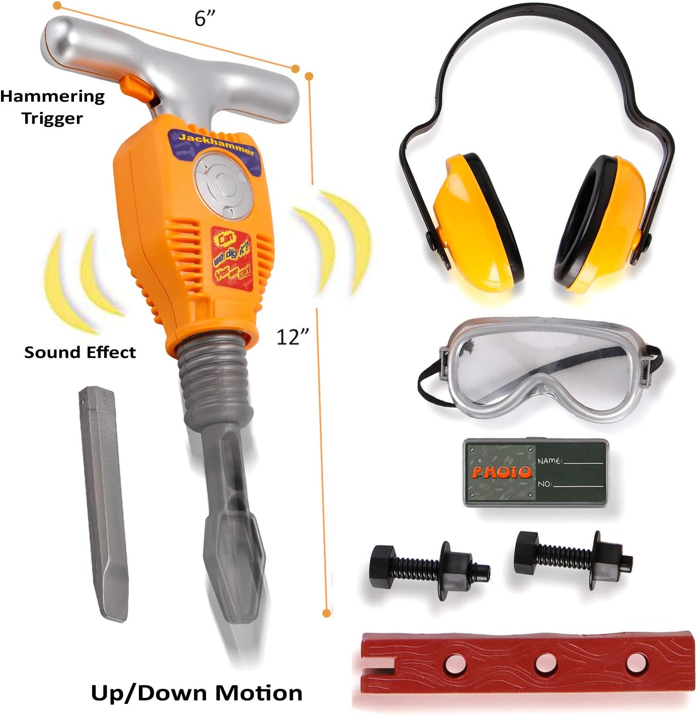 toy jackhammer target