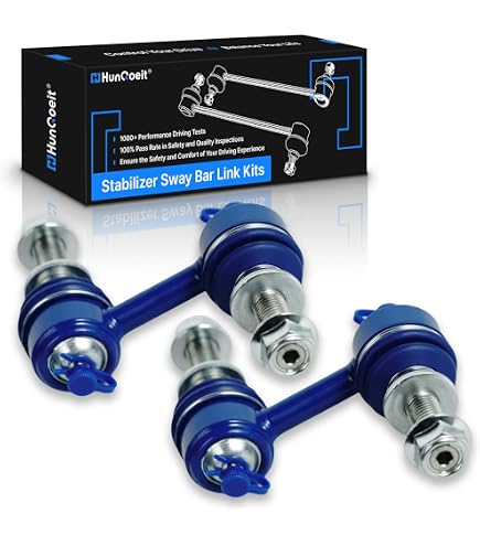 TRQ Front & Rear Sway Bar Link Set – Compatible With Honda Accord, Acura TL/CL (1998-2003)