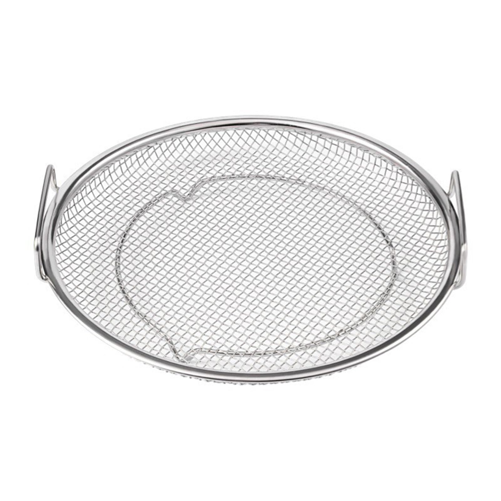 Qcwwy Oil Filter Tray, Stainless Steel Frying Oil Drain Rack, 22cm