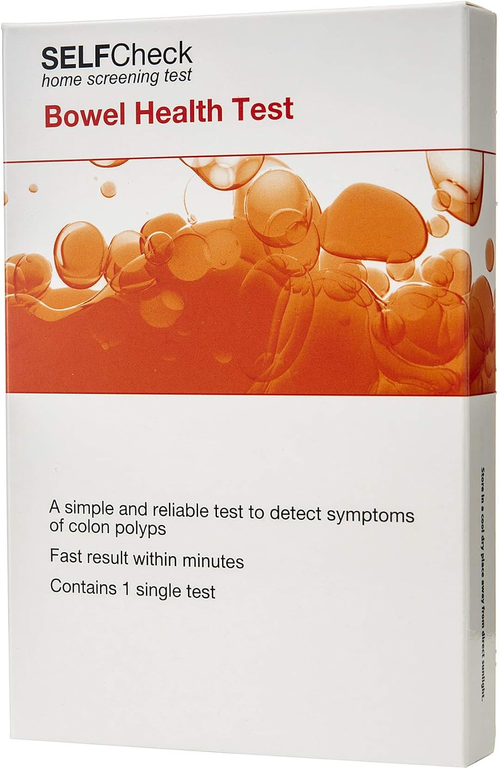 SELFCHECK Bowel FIT Type Health Test, Contains 1 test