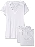 Clementine Women's Petite-Plus-Size Deep V Neck Tee