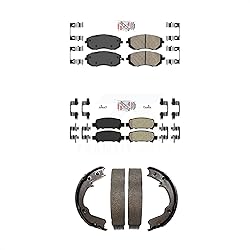 Transit Auto Front Ceramic Rear Semi-Metallic Disc
