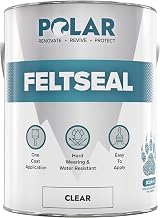Polar FeltSeal Waterproof Felt Sealant 2.5 L - One Coat Repair for Shed/Garage