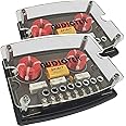 Audiotek High Performance 600 Watts Maximum Power CX4 2 Way 4 Ohm Car Audio Passive Crossover Networks High/Low Frequency Response 35000 hZ Crossover Response (2 Pack)