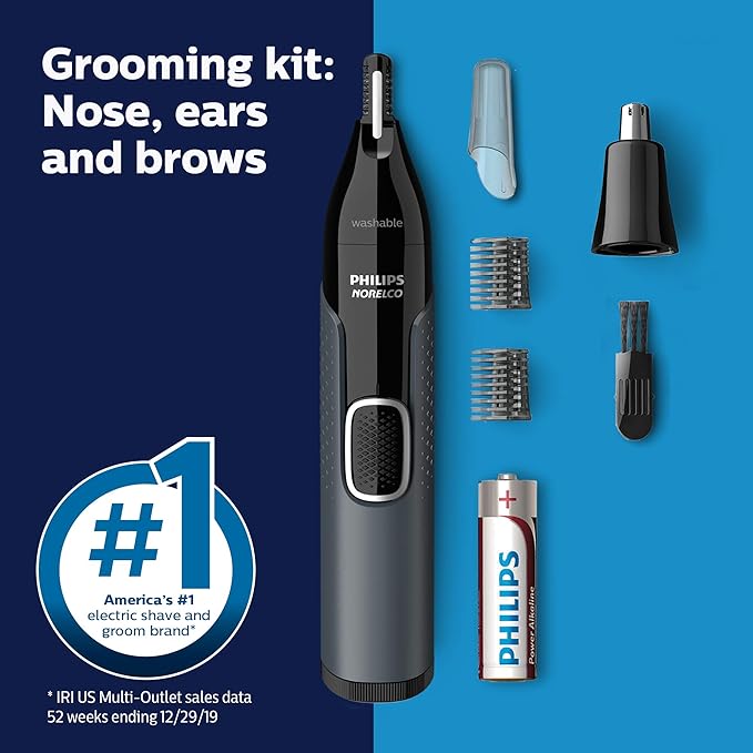 philips norelco series 3000 nose ear & eyebrow trimmer