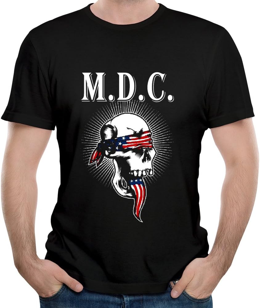 Loly Brand Men's Rock Band Mdc Magnus Dominus Corpus Album Funny Short-Sleeve T-shirt S
