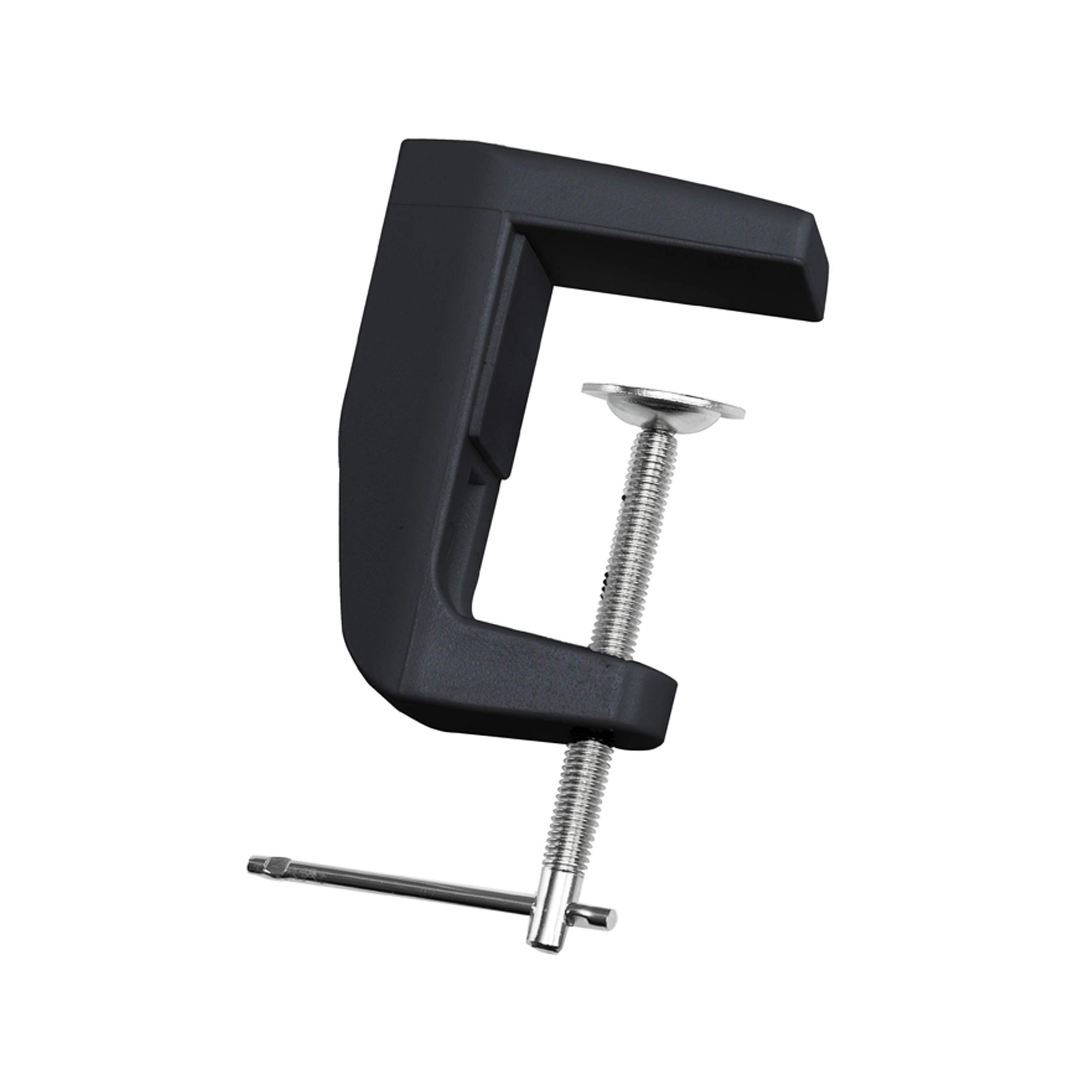 Neatfi Sturdy Replacement Clamp, Adjustable Screw, Securely Mounts to Tables up to 6CM Thick Easy Setup, Ideal for Desks, Workbenches, and Tables (Black)