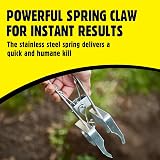 The Big Cheese Mole Tunnel Trap Two-Way Galvanised Steel Durable Weather-Proof view 3