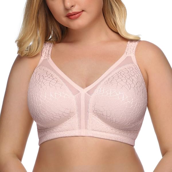 Anita Havanna Wirefree Support Bra - Comfort Fit, 3-Section Cups, 34A, Desert Color