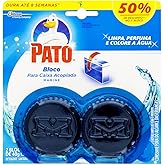 Pato Desodorizador Sanitário Caixa Acoplada Marine, Limpeza Banheiro, 2 Discos