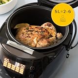 Drew&Cole CleverChef 14-in-1 Digital Multi Cooker 860W 5L Charcoal view 4