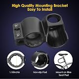 MOMIMO Bike Lock Heavy Duty U Lock with 4ft Cable Shackle 0.86 in Keyed view 5