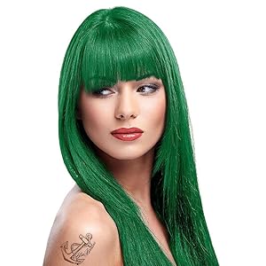 6 x La Riche Directions Semi-Permanent Hair Color 88ml Tubs - APPLE GREEN