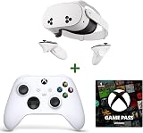 Meta Quest 3S 128 GB with Xbox Robot White Controller and 1 Month Game Pass