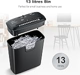 Bonsaii S120-C 8-Sheet StripCut Shredder 13L Overheat Protection CD Card view 5