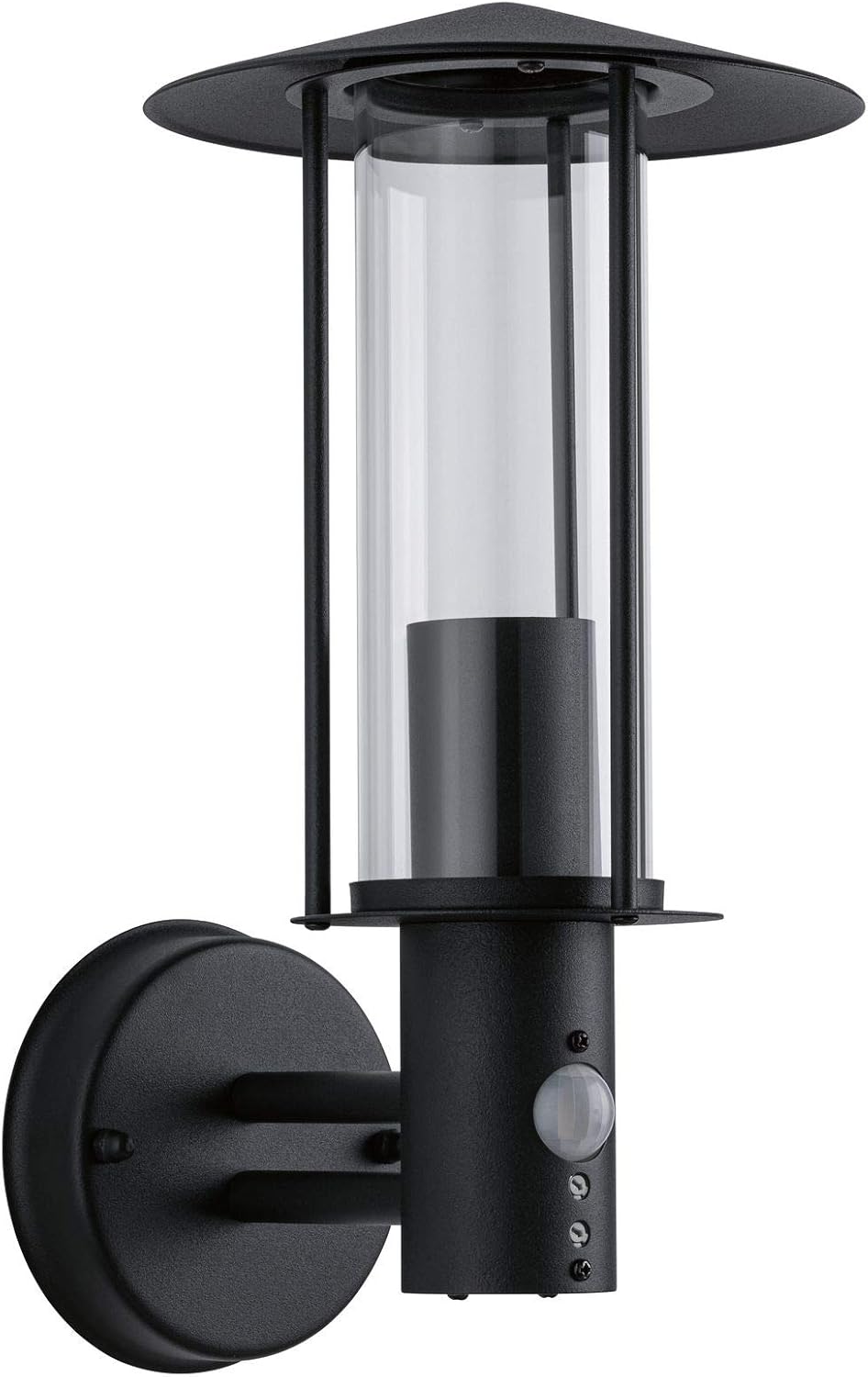 Paulmann 94396 Exterior luminaire Exterior Wall luminaire Classic with Motion Sensor IP44 dimmable Outdoor Lighting Dark Grey Outdoor lamp Metal