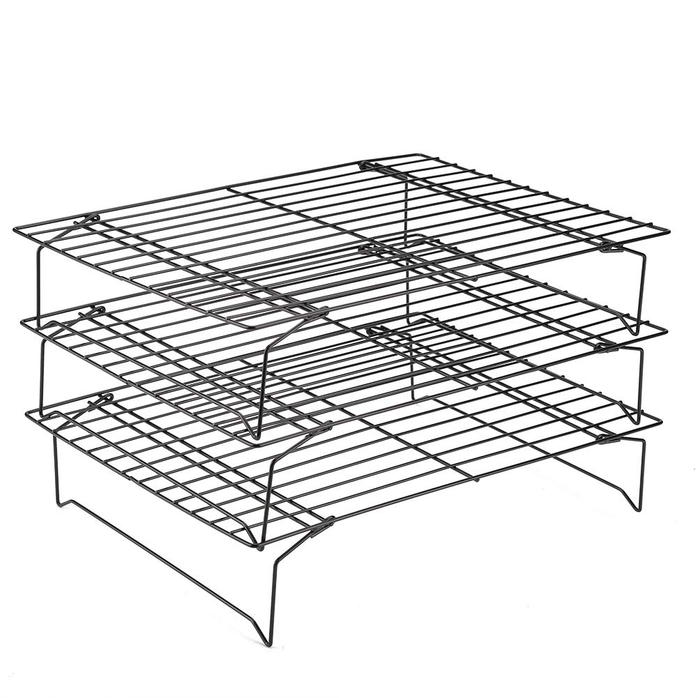 Neel Nonstick Cooling Rack, Durable Cooling Rack, for Biscuit/Cake/Bread Outdoors BBQ Kitchen Use Even Cooling