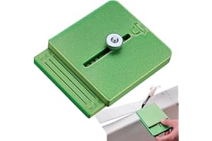 Edge Wrap Cutting Template Tool 3D Printed Edge Wrap Corner Tool & Adjustable Straight Line Cutter Precision Tools for Kitche