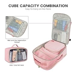 LOVEVOOK Travel Backpack Women, 17 Inch Carry On