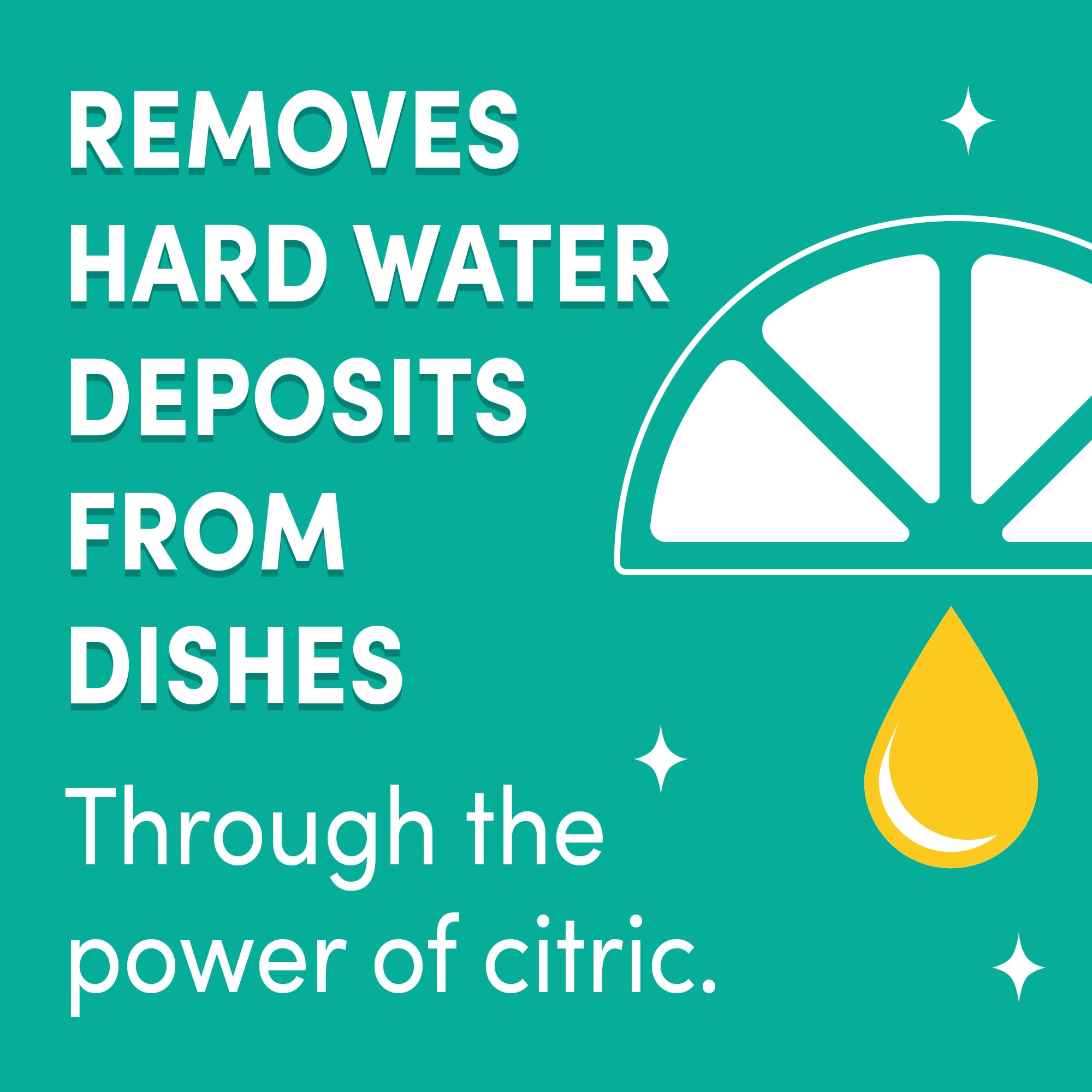 Lemi Shine Shine and Dry Natural Dishwasher Rinse Aid - Hard Water Stain Remover - 25.35 fl oz