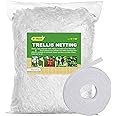 BaseGoal All-Weather Trellis Netting Mesh Plant Garden Vine Growing Flexible String Net (6" Mesh ployester, 5' Wx 30'L)