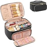 Ethereal Travel Makeup Bag Large Capacity Water-Resistant Cosmetic Case