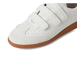 Steve Madden Women's Momentum Sneaker, White, 6.5