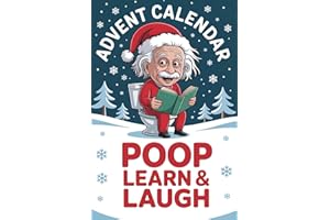 Advent Calendar: Poop, Learn & Laugh – 25 Days of Brain Games, Crosswords, Word Searches, Sudokus & More | Funny Gift for Men & Women
