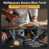 Sondiko Kitchen Blow Torch S907 with Fuel Gauge Adjustable Flame Refillable view 6