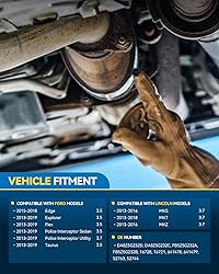 PHILTOP Left and Right Catalytic Converter Kit Fit