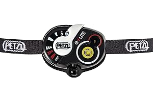 Petzl E+LITE Headlamp - Ultra-Compact Emergency 50 Lumen Headlamp, Designed for Hiking, Climbing, Running, and Camping