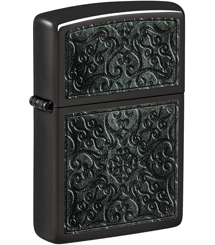Amazon.com: Zippo Lighter: Ornate Design Engraved - High Polish