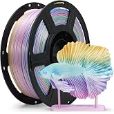 FLASHFORGE Silk PLA Filament 1.75mm, 3D Printer Filament 1kg (2.2lbs) Spool, Smooth and Silky Texture 3D Printing Filament, Dimensional Accuracy +/- 0.02mm