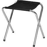 Stansport Folding Camp Stool (G-613-S) 15.7" L x 12.8" W x 15" H