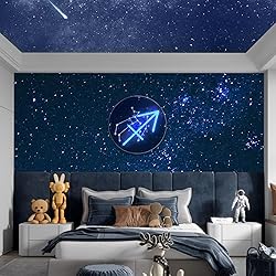 Sagittarius Neon Sign, Zodiac Horoscope Sign for