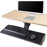 Kensington 60718 Adjustable Keyboard Platform with SmartFit System, 21-1/4w x 10d, Black