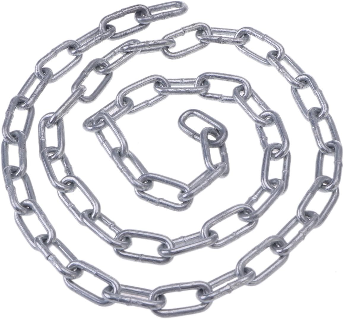 Stahlkette Verzinkt 3mm - 50 Meter Rolle Für Haus & Garten