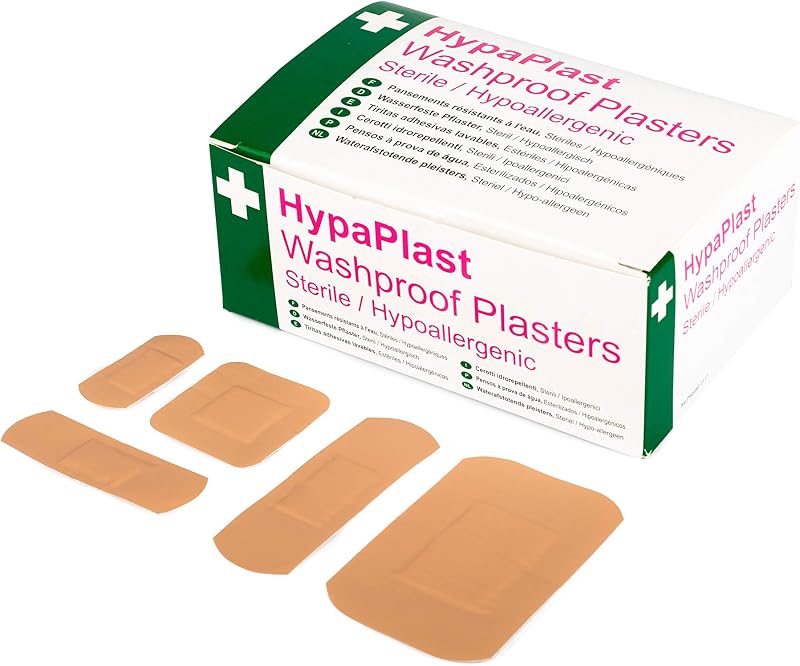 Safety First Aid Group HypaPlast Pink Washproof Plasters Assorted 100