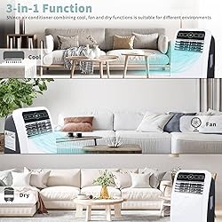 Shinco 8,000 BTU Portable Air Conditioner, Portable